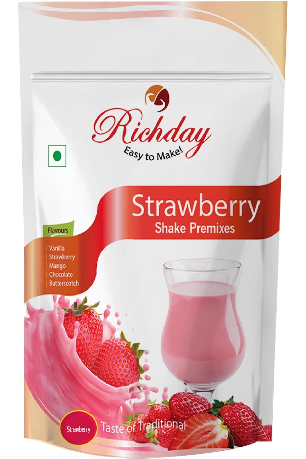 Strawberry Shake Premix