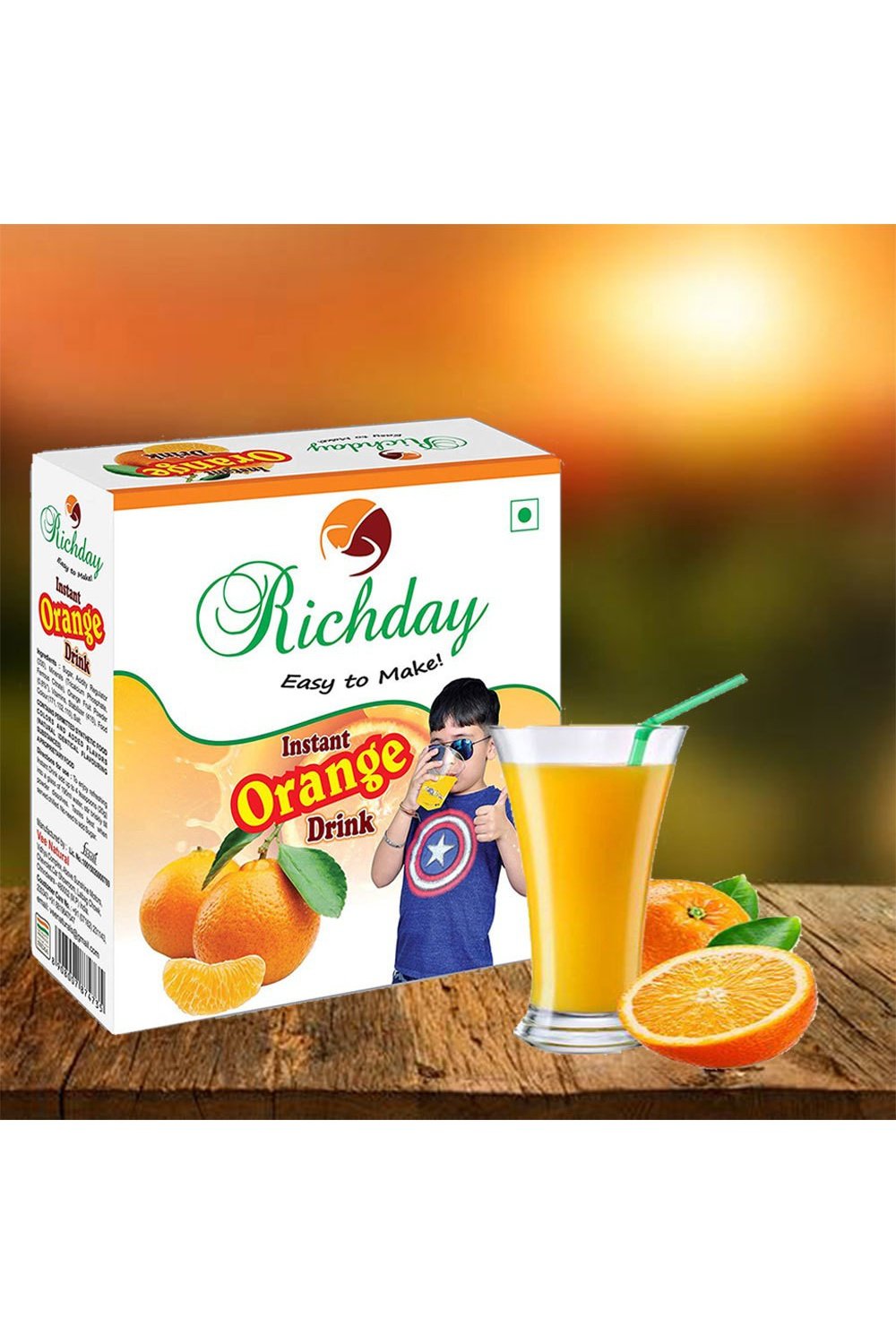 Instant Orange Drink