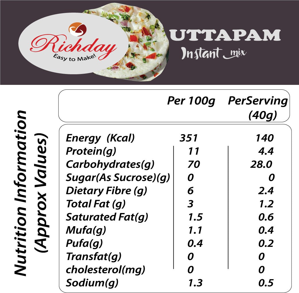 Uttapam Ready Mix